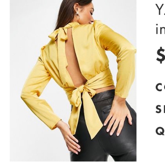 Yellow Blouse - Picture 3 of 4